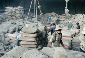 Năm 2014: Xuất khẩu xi măng đạt 21,11  triệu tấn